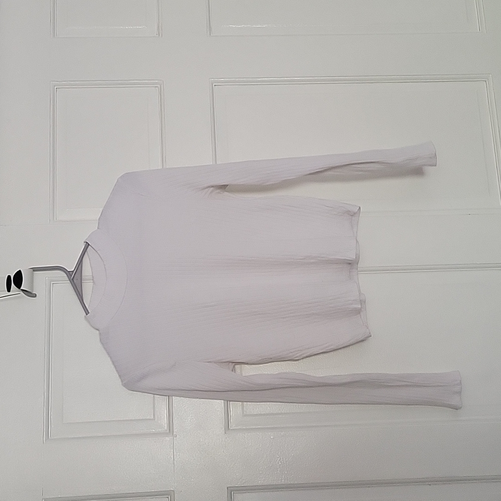 Long sleeve crop top